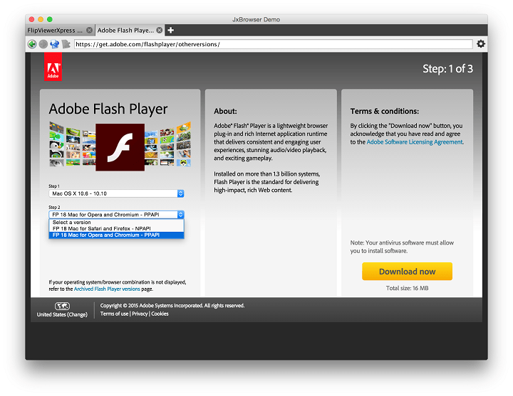 Flash Player 9 Download